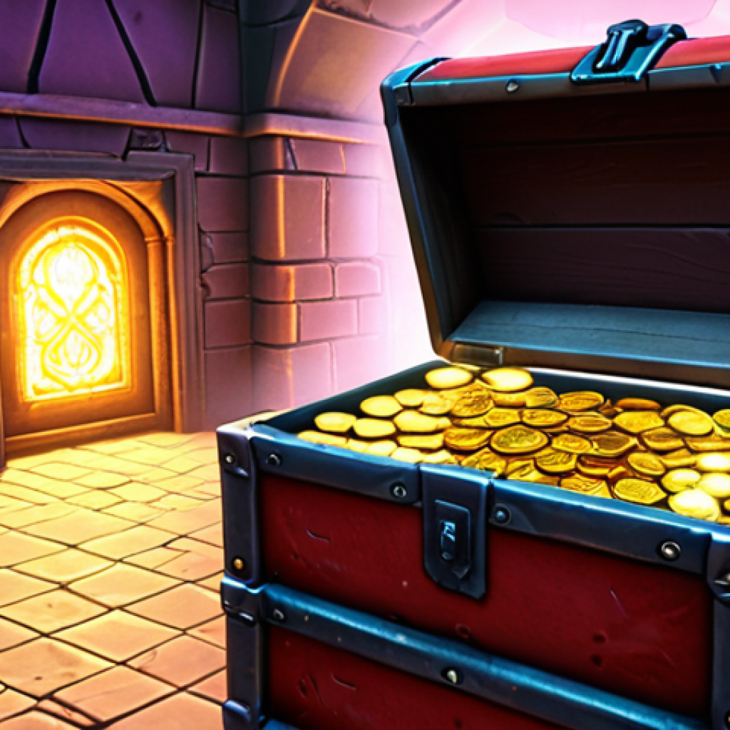 **Image Prompt 1:** A surprised FC Online gamer character, eyes wide with revelation, stands before an opened, glowing treasure chest overflowing with BP (in-game currency) and rare materials. The chest emerges from a vibrant, magical portal labeled "Limited-Time Event" or "Special Mode." In the background, blurred and monotonous scenes of repetitive grinding are visible, sharply contrasting with the bright, exciting discovery. The overall scene conveys a feeling of breaking old habits and finding unexpected wealth through smart exploration. Dynamic lighting, high detail.