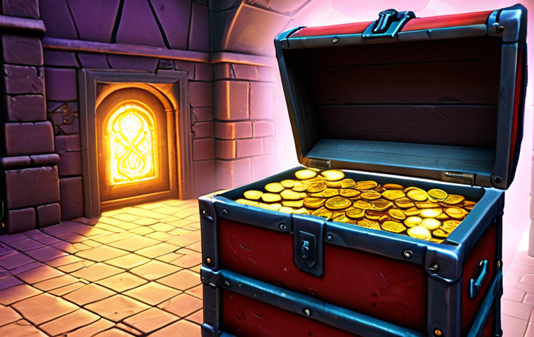 **Image Prompt 1:** A surprised FC Online gamer character, eyes wide with revelation, stands before an opened, glowing treasure chest overflowing with BP (in-game currency) and rare materials. The chest emerges from a vibrant, magical portal labeled "Limited-Time Event" or "Special Mode." In the background, blurred and monotonous scenes of repetitive grinding are visible, sharply contrasting with the bright, exciting discovery. The overall scene conveys a feeling of breaking old habits and finding unexpected wealth through smart exploration. Dynamic lighting, high detail.
